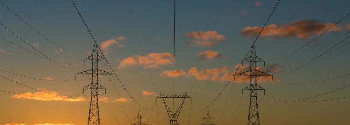 photo of truss towers